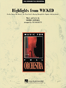 cover Wicked Orchestra sheet music cover